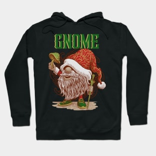 Gnome Looking Mushroom Hoodie